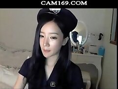 Park Nima's Police Costume Webcam Show