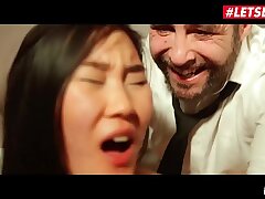 Spanish Guy Tries To Win Over Seductive Asian Babe Katana