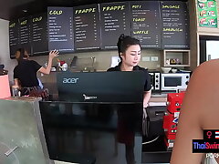 Asian Teen Couple's Homemade Thrills