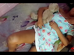 Teen Slut Gets Both Ends Taken by Stepfather