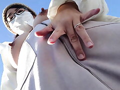 Japanese Milf's Exciting Outdoor Solo Session