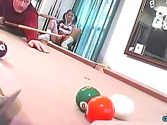 Erotic Female Domination: Pool Game Leads to Rough Sex