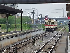 Mitsukaido Station Departure